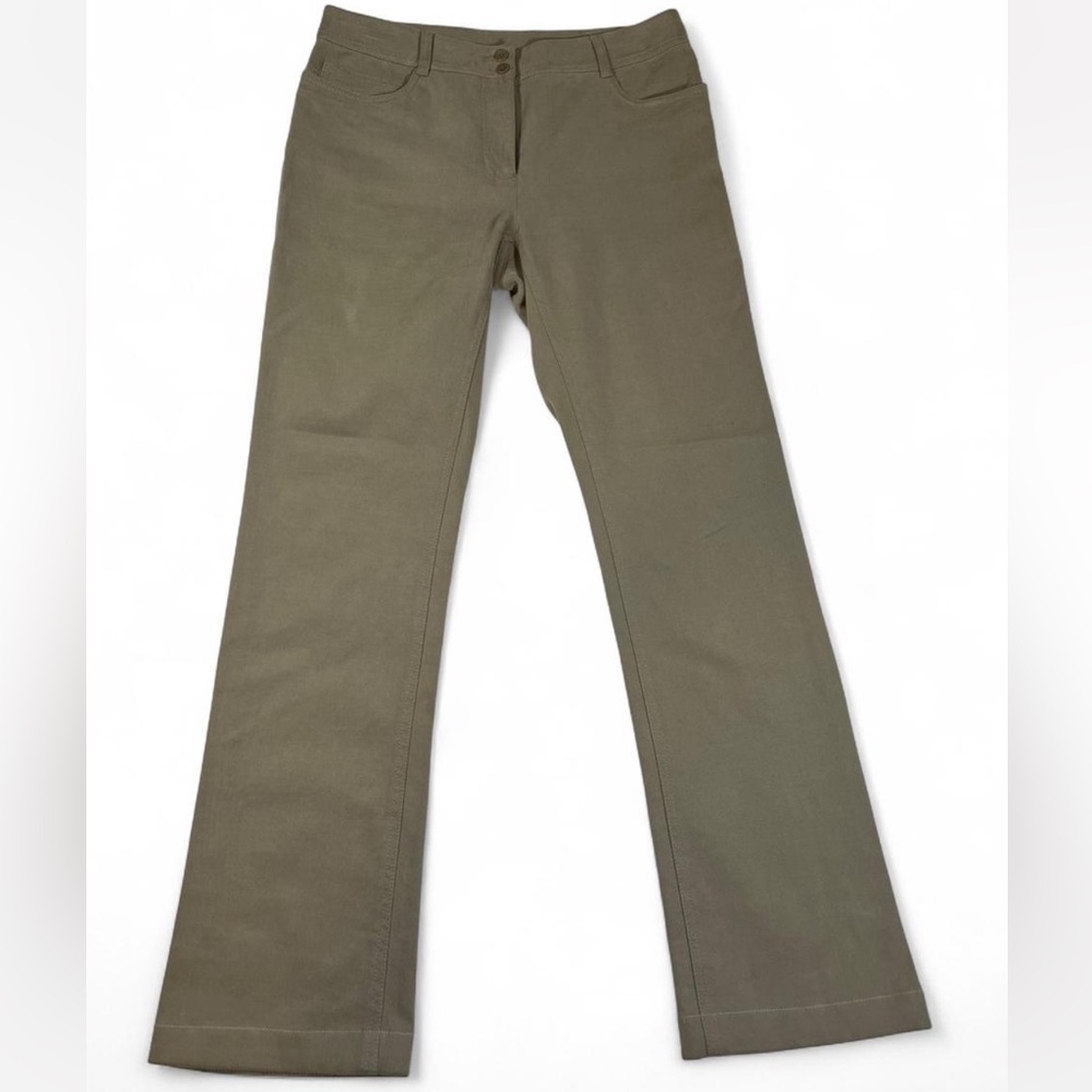 Eileen Fisher Kick Flare Ankle Pants Women’s Size XS Tan